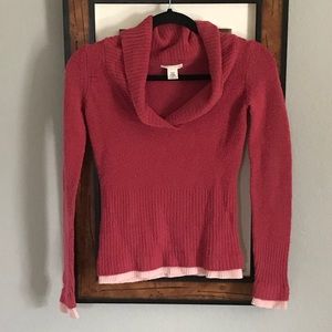 Sleeping on Snow Anthropologie Mauve/Pink Sweater